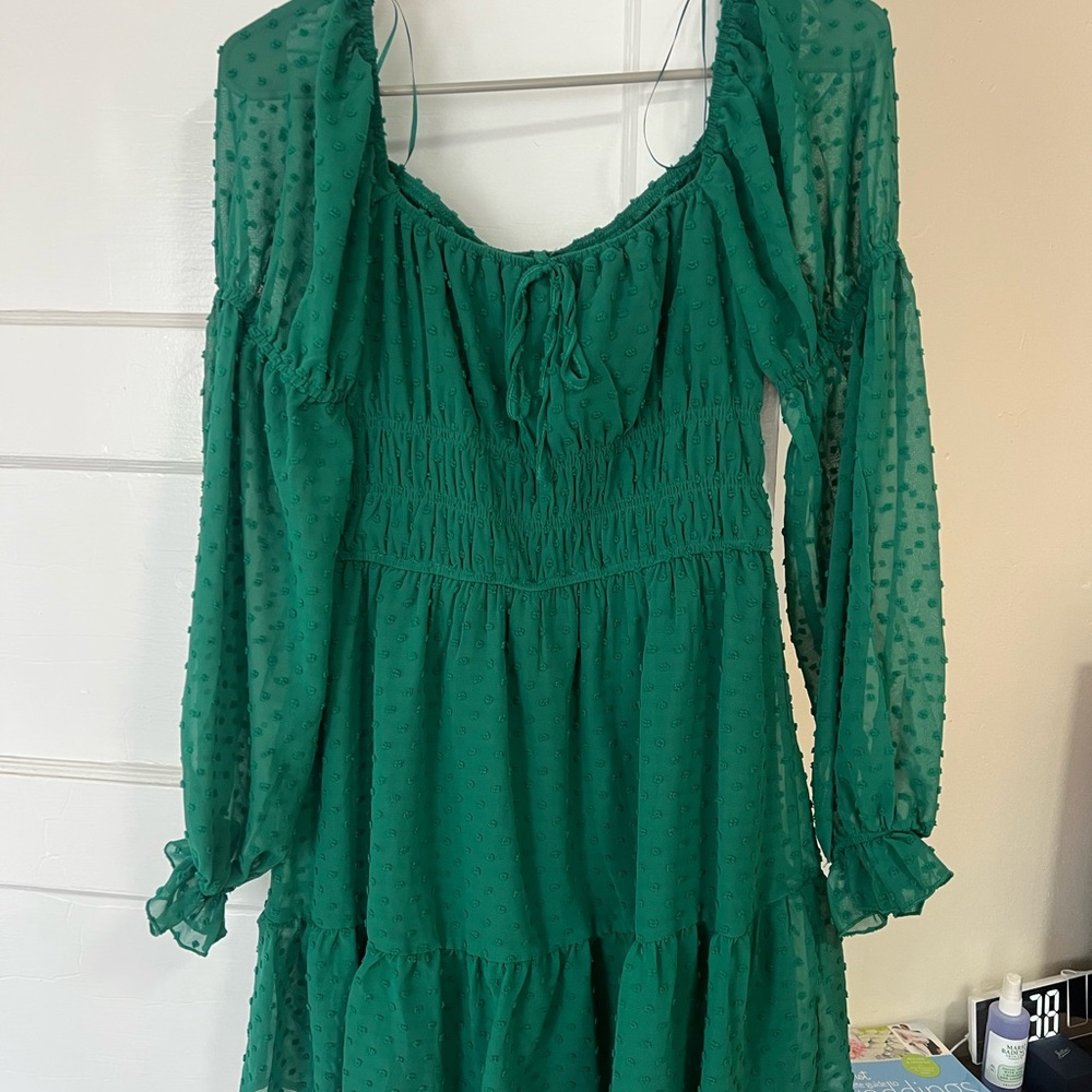 Elegant Green Dress